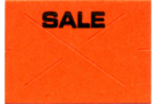 Red/Black SALE Label for the 18-6 Labeler comes with security cross cuts, visit AtoZstamps.com for more
Garvey Preprinted SALE Label